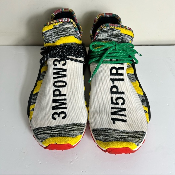 Adidas NMD Human Race Trail x Pharrell Solar Pack 2019 / BB9527 Size 11.5 Men’s - Picture 10 of 12